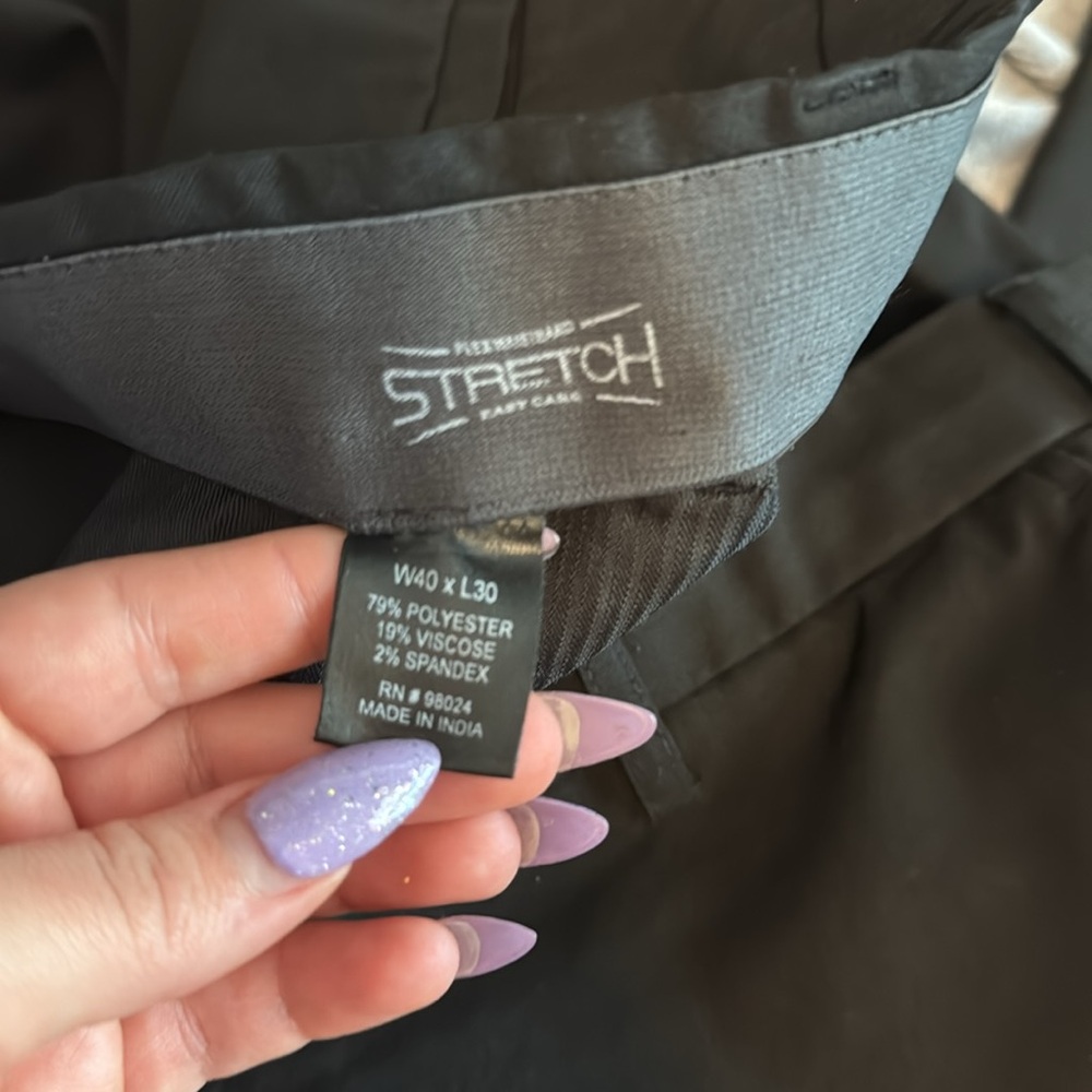 Britches by Samtex 40 X 30 Black pants - Picture 4 of 5